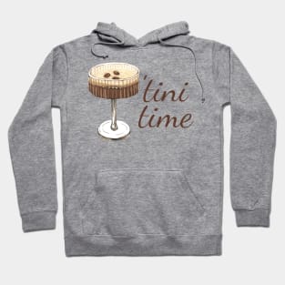 Tini Time Funny Martini Hoodie